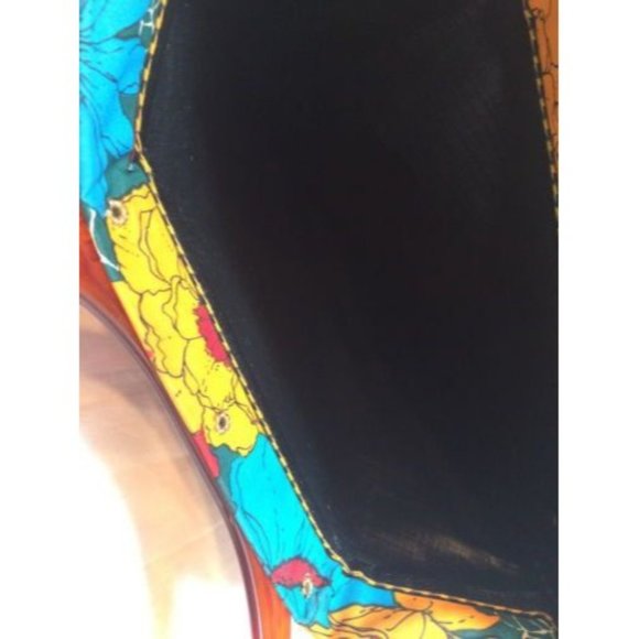 Floral Bold Tote Bag Retro Handbag Vintage Accessories - Picture 6 of 7